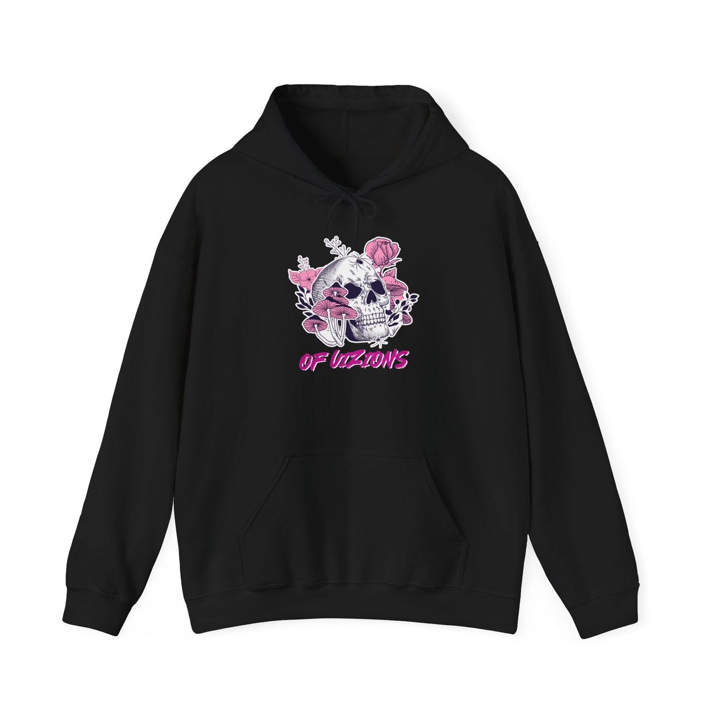 Skull & Mushrooms Hoodie