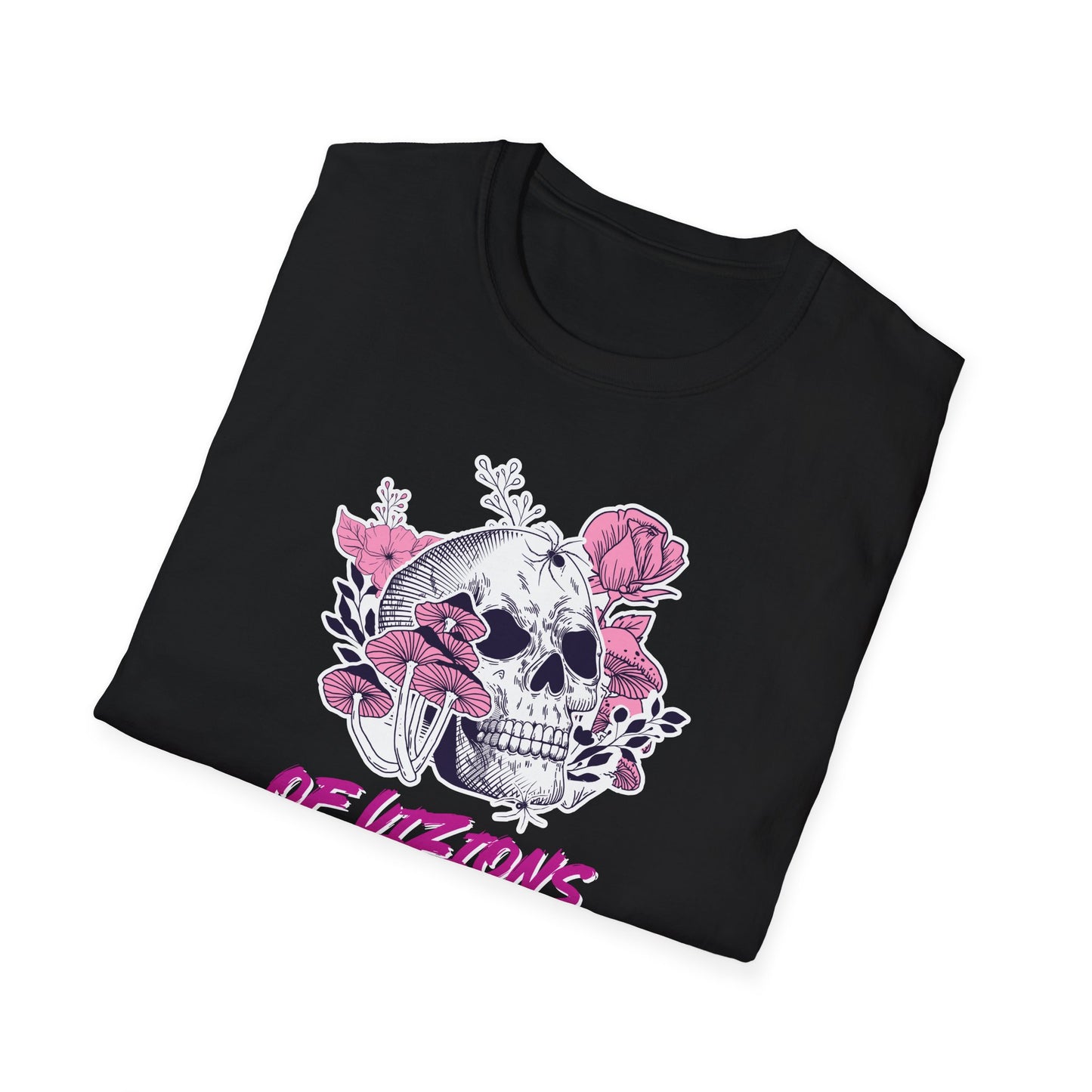 Skull & Mushrooms Tee