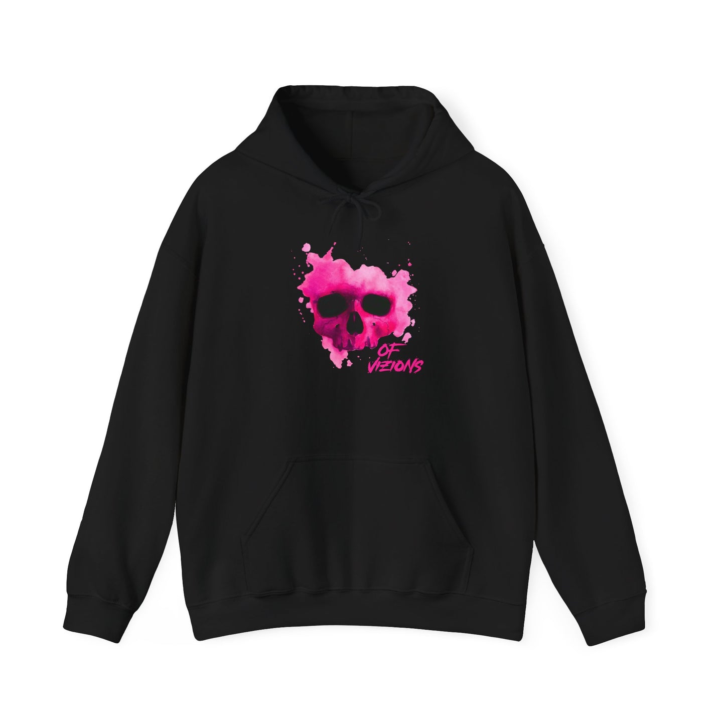 Pink Skull Hoodie