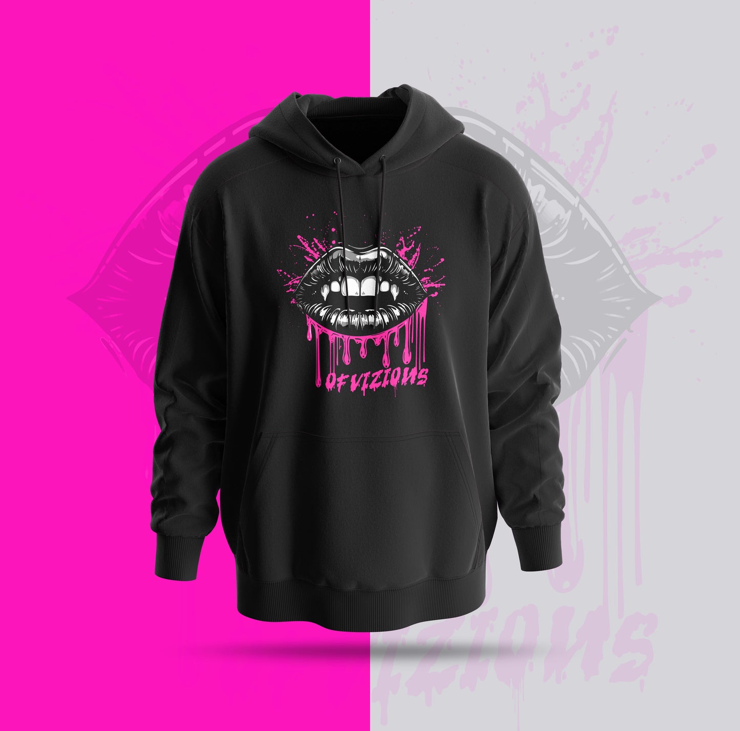 Vampire Lips Hoodie